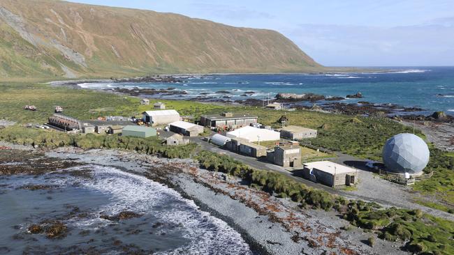 Macquarie Island Station. Picture: Ryan Osland