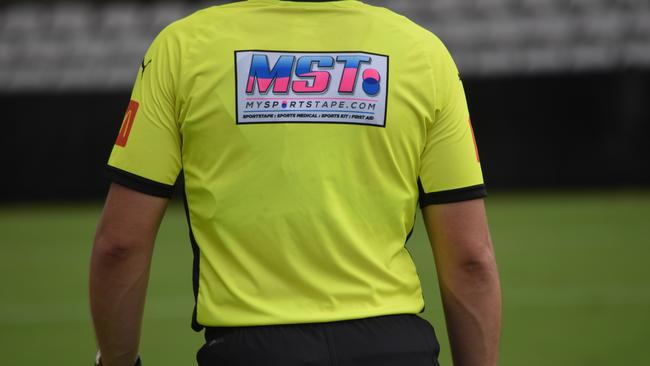 Rugby league referee. Picture: Sean Teuma