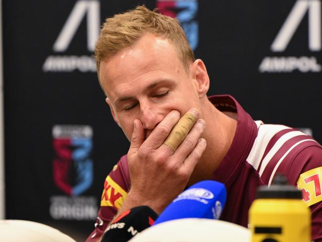 NRL State of Origin Game 1 Queensland press conference - Daly Cherry-Evans Picture NRL photos
