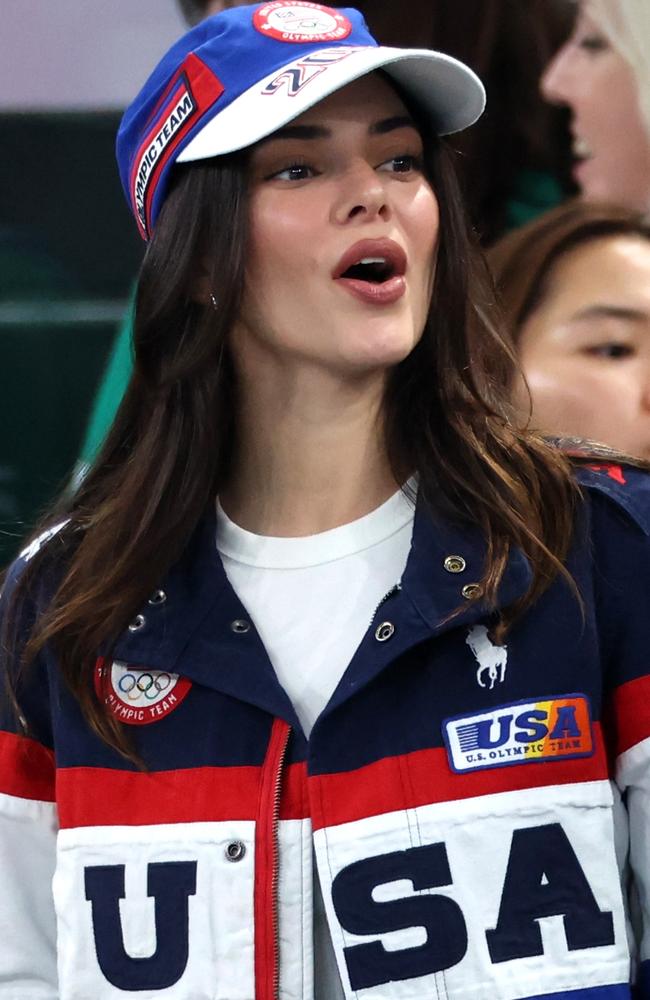 Kendall Jenner at the gymnastics