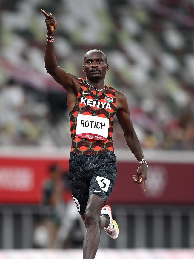 Rotich is the race favourite. Picture: Matthias Hangst/Getty