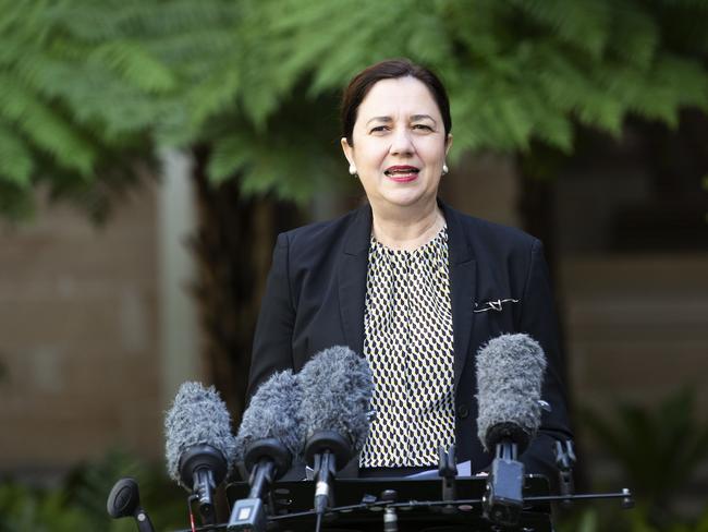 Premier Annastacia Palaszczuk. Picture: Attila Csaszar.