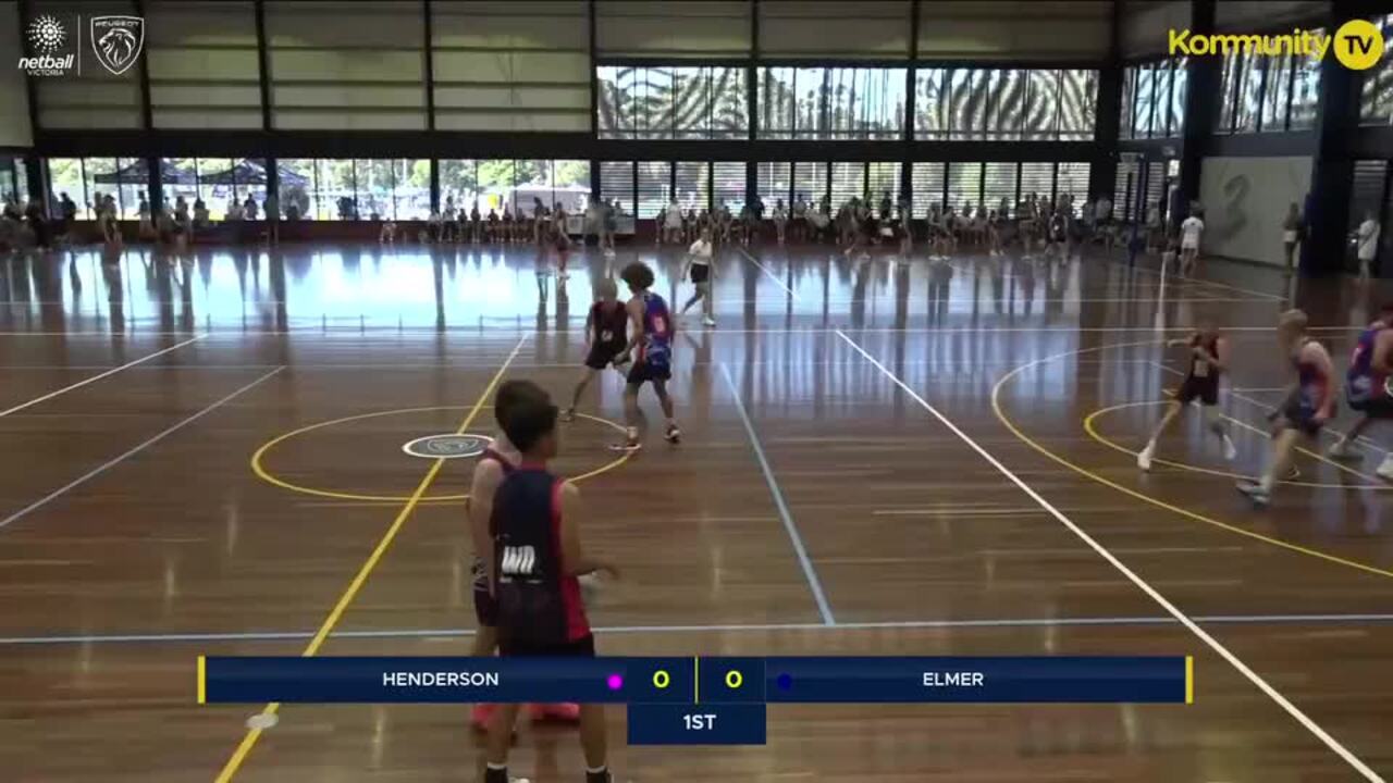 Replay: Henderson v Elmer (17&U M Semi-Final) - 2025 Netball Victoria State Titles Day 1