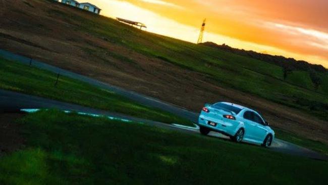 Testing the Track with friends one afternoon. (Luddenham raceway)