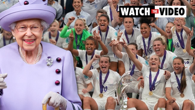 Queen and royals congratulate England women on historic Euros win