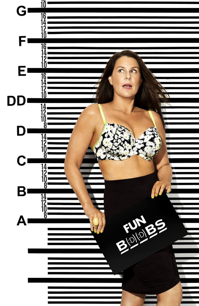 Julia Morris Happy To Strip Down To Her Underwear And Promote Bonds Bras Daily Telegraph