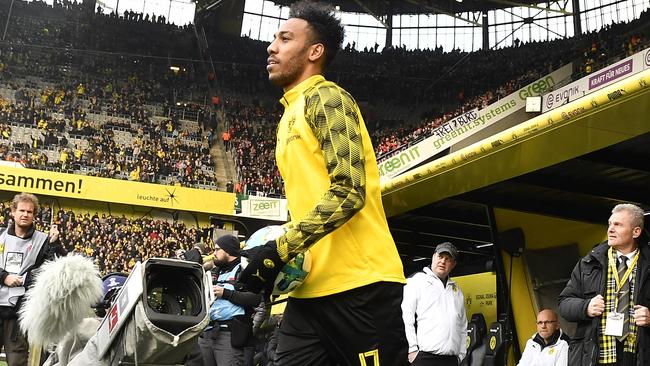 Dortmund's Pierre-Emerick Aubameyang.