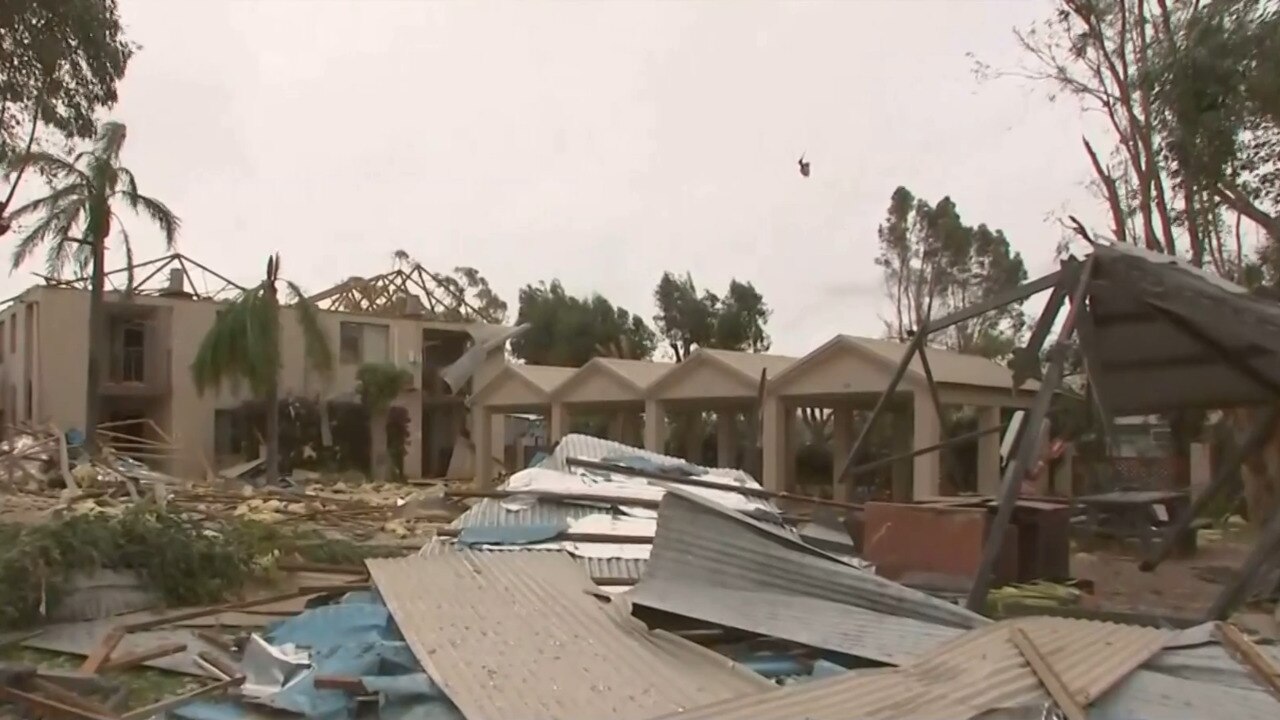 Kalbarri community 'trying to keep positive' following devastating Cyclone Seroja