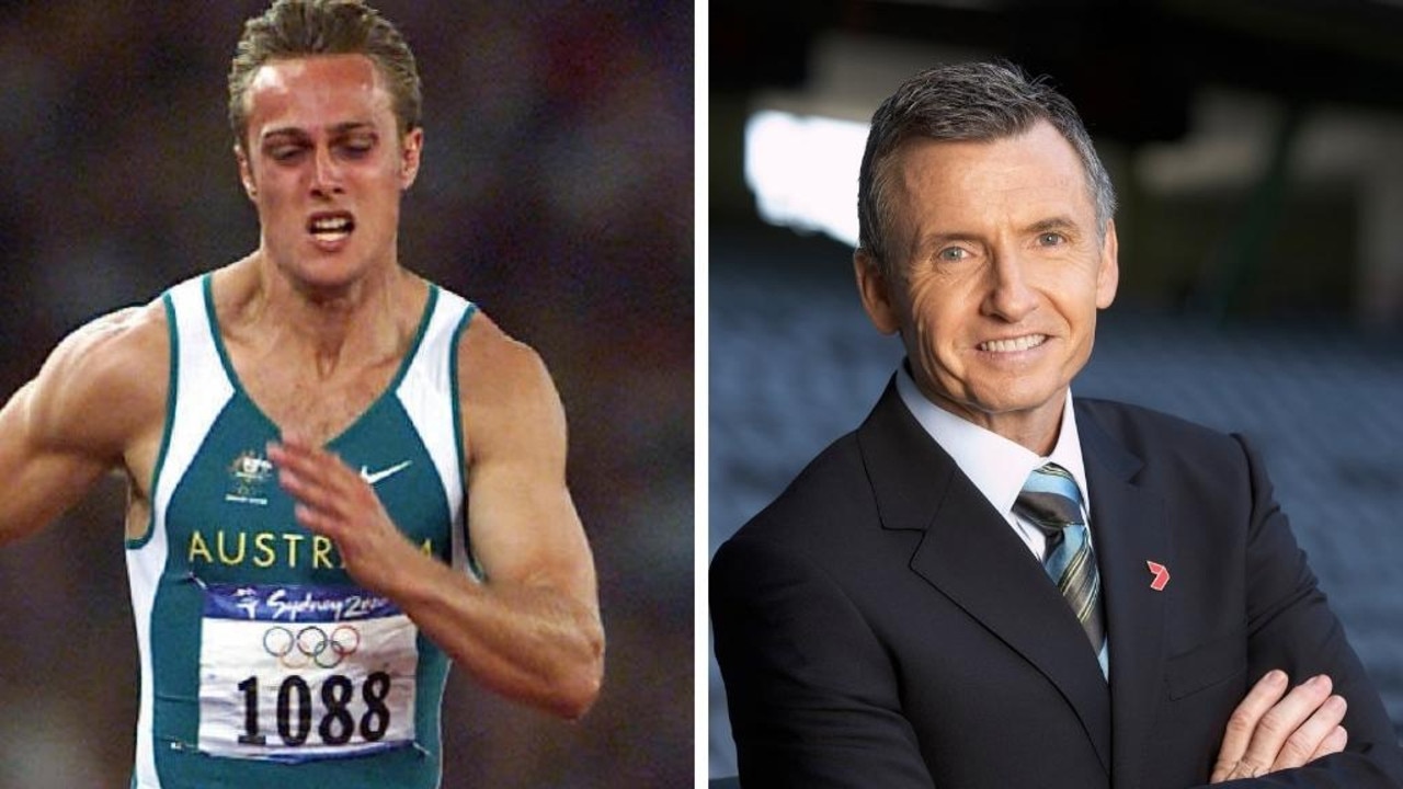 Matt Shirvington and Bruce McAvaney.