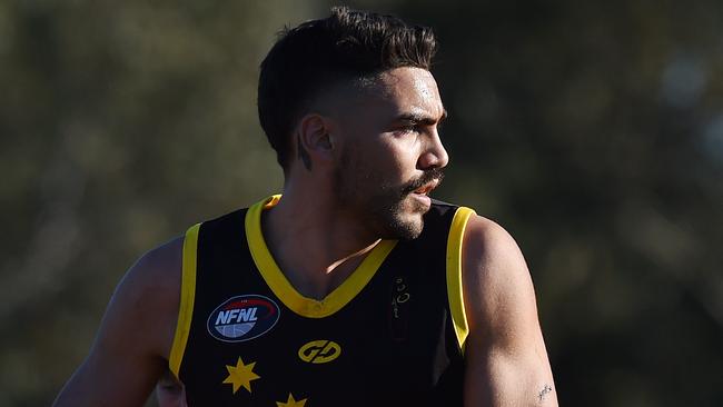 Ethan Penrith in action for Fitzroy Stars. Picture: Josie Hayden