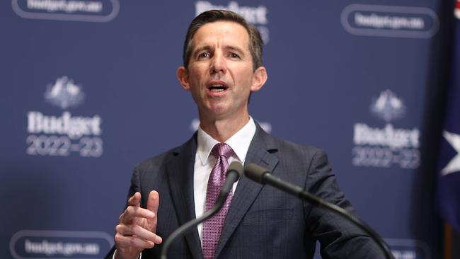 Simon Birmingham says ‘Anthony Albanese wants to hit the ground reviewing and it’s the Australian people who will pay for it’. Picture: Gary Ramage