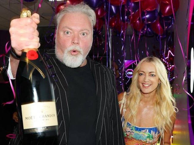 KIIS FM radio hosts Kyle Sandilands and Jackie 'O' Henderson.