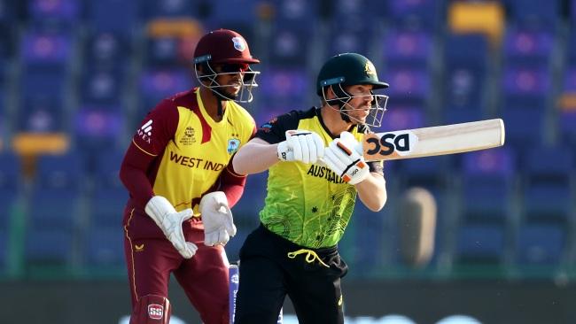 David Warner was on fire for Australia against the West Indies. (Photo by Francois Nel/Getty Images)