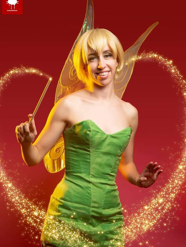 Darcy Foster's love of costumes lead her to cosplay. Picture: Steamkittens