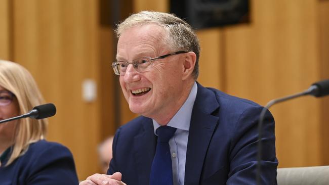 Reserve Bank governor Philip Lowe cautioned against the Greens’ policies to cap rents and increase rental assistance. Picture: NCA NewsWire / Martin Ollman