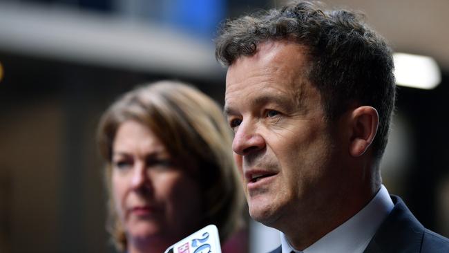 Attorney-General Mark Speakman ruled out changes to allow criminal charges over the death of an unborn baby despite backing a bill years ago. Picture: AAP Image/Joel Carrett