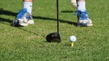 Golfers did not get very far through the course before rain started to fall at the weekend. Photo: File