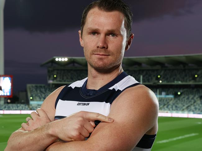 Cats champion Patrick Dangerfield is urging everyone to get the jab.