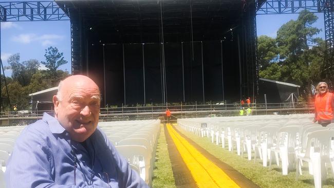 Promoter Michael Chugg says music festivals are starting to picture how to move forward. Pic: Supplied