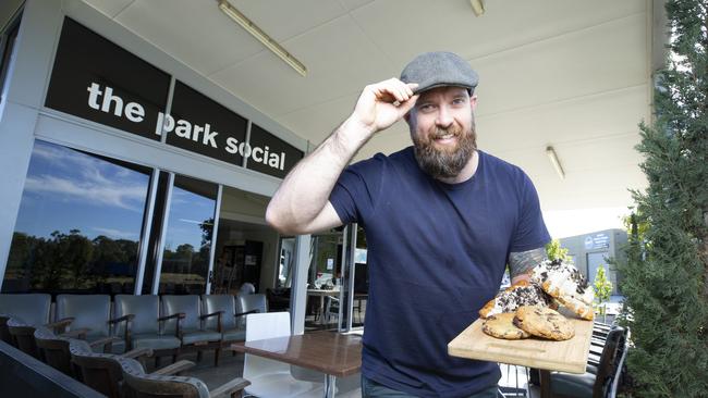 Redlands Business Park, Redland Bay. Owner of 'The Park Social' Dan Field. Picture: Renae Droop