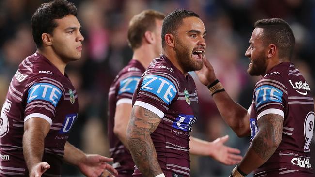 Manly players were left bewildered by some of the decisions.