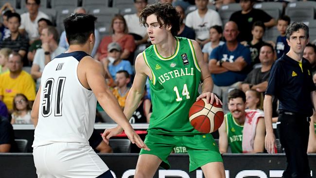 Teenage Boomers debutant Josh Giddey has signed for Adelaide 36ers. Picture: Bradley Kanaris/Getty Images