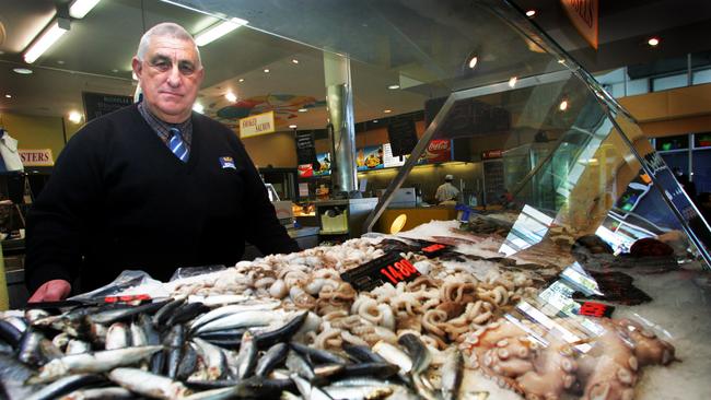 Harry Peters, head of the Australian Seafood Importers Association, at Sydney Fish Markets.