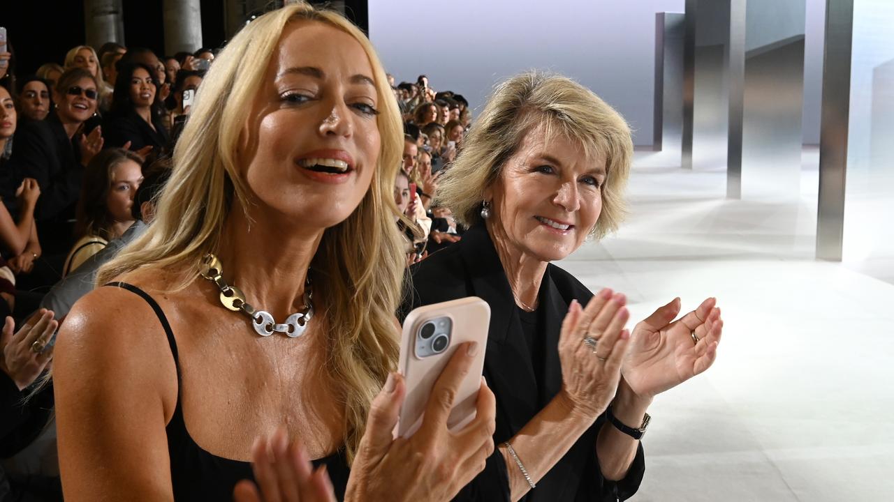 The ladies showed their support. Picture: Wendell Teodoro/Getty Images for AFW