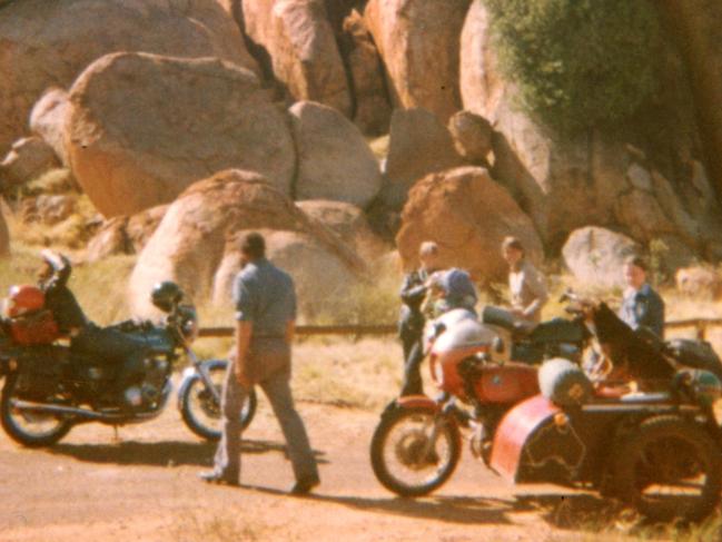 Cold Case - Police are reviewing the Cold Case triple murder of Karen Edwards, Tim Thomson and Gordon Twaddle at Spear Creek near Mt Isa in 1978.The last known picture of the group, taken by a tourist when they stopped at Devils Marbles.