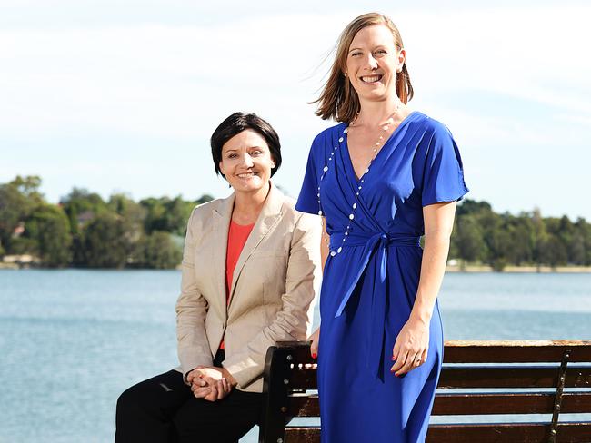 Jodi McKay and Jo Haylen have plenty to smile about.