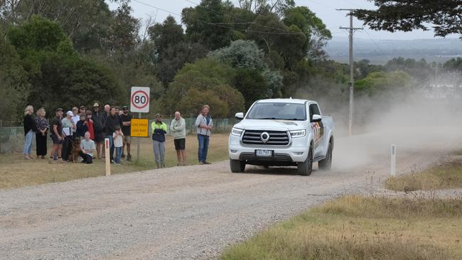 Residents living on and around Como Road Leopold are appalled at the state of the road. Picture: Mark Wilson