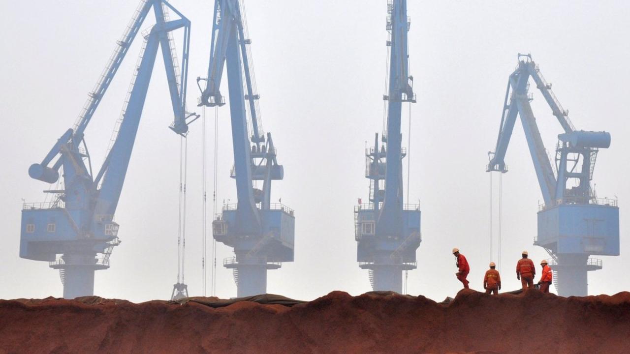 Some experts say China won’t be able to cut off Australian iron ore. Picture: Reuters