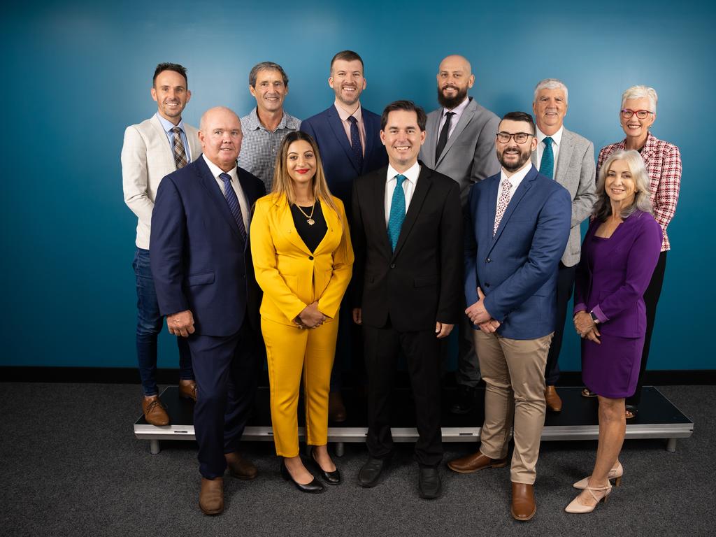 The newly elected Fraser Coast Regional Council.