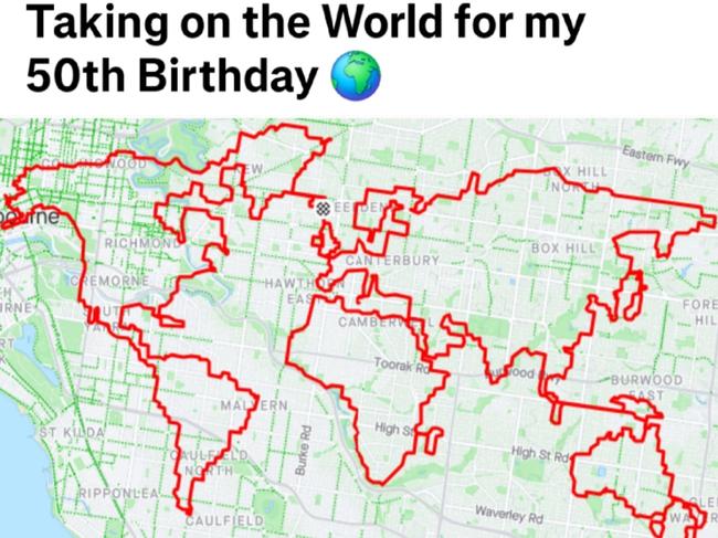 This creation of a map of the world went viral and sparked a social media phenomenon.
