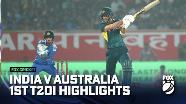 India v Australia - 1st T20I Full Match Highlights