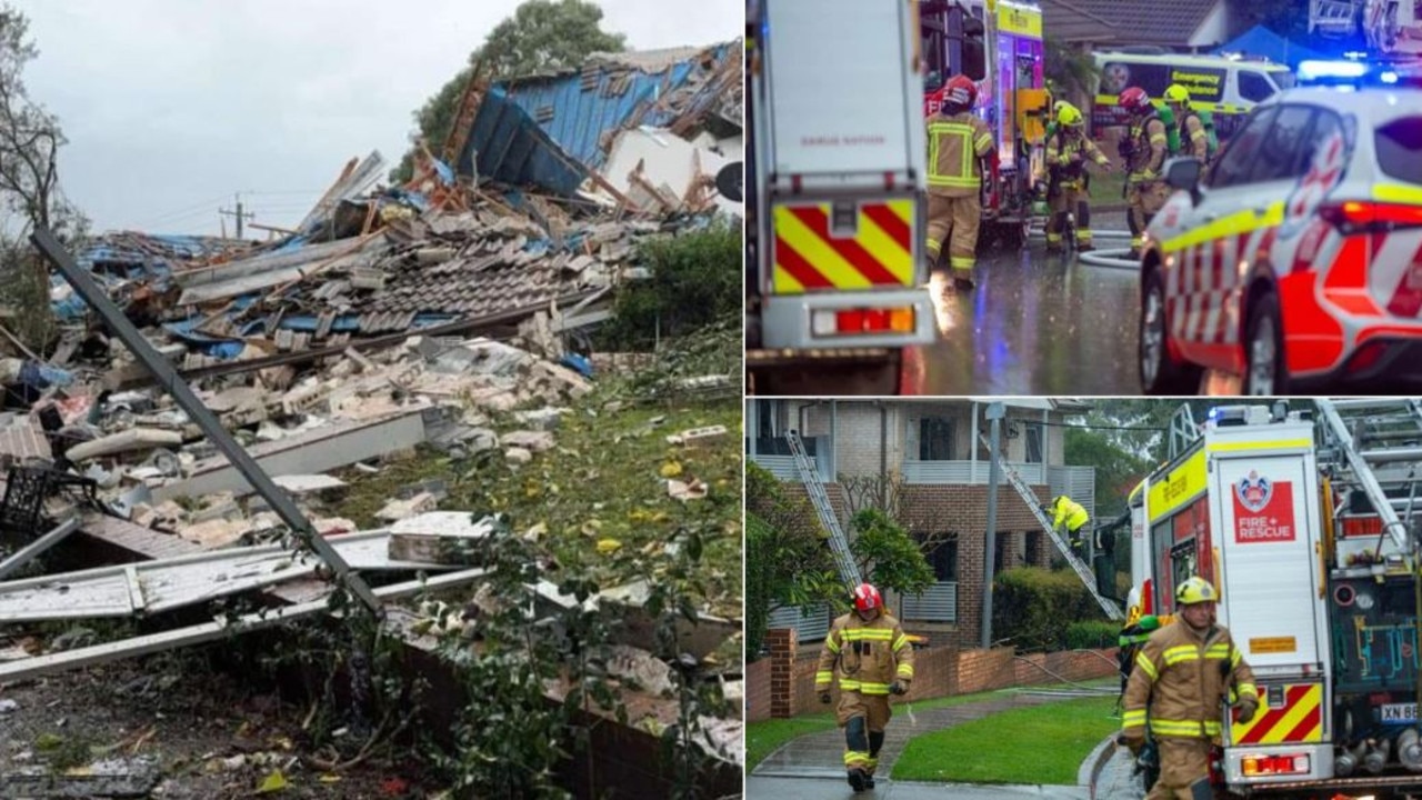 Search for woman under rubble of Sydney unit block ‘explosion’