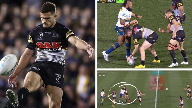 Souths have concerns over Penrith’s blocking plays to protect kicker Nathan Cleary.