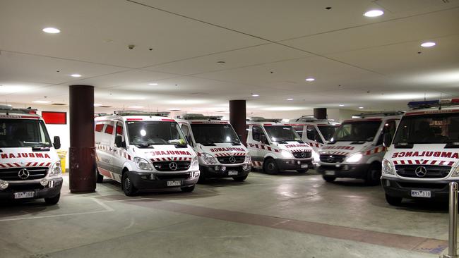 Ambulance ramping issues have impacted Melbourne hospitals.