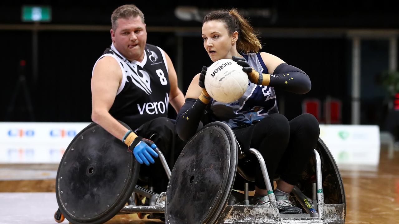 Shae Graham is the first woman to represent the Australian Steelers in the Paralympic Games.