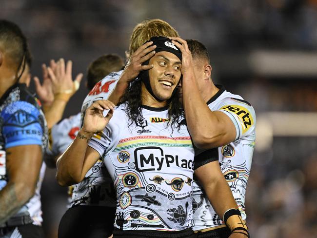 Jarome Luai was a standout for Penrith on the eve of NSW Blues team selection. Picture: NRL Imagery