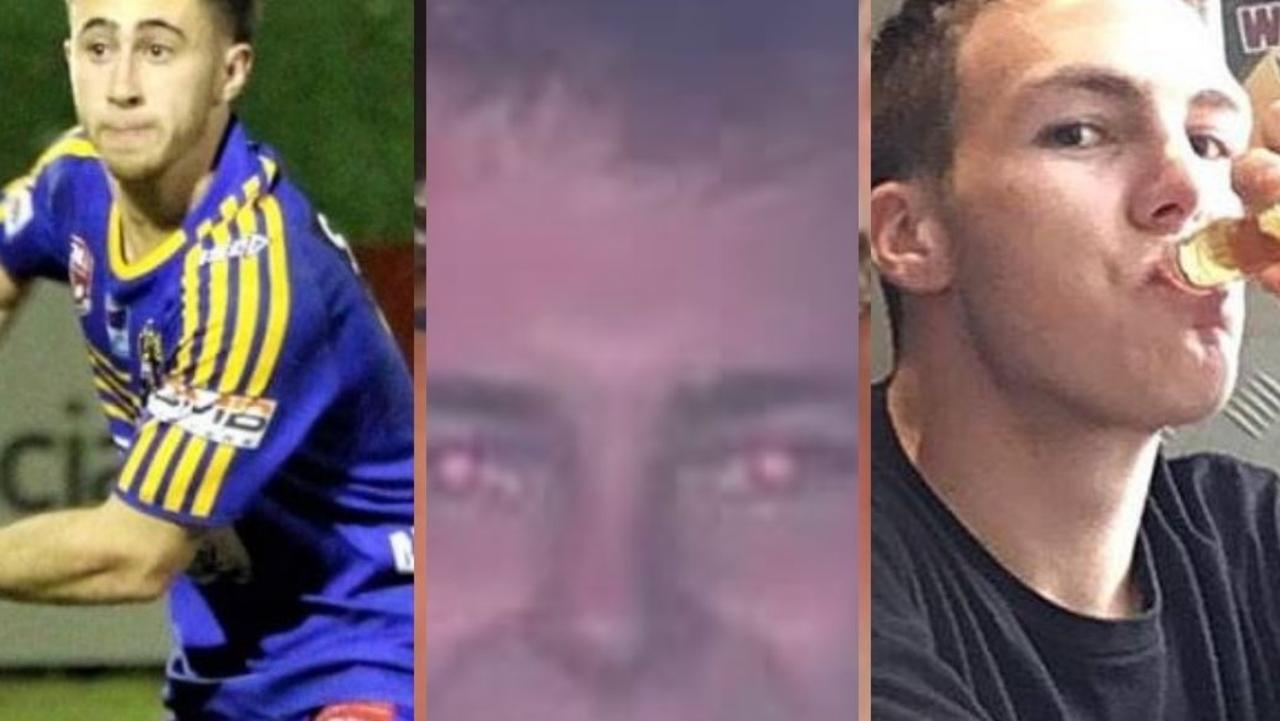 Ben Buggy, Alec Jardine and Callum McClay are three of the five men charged over the alleged stabbing of Danny Hawkins. Also charged by not pictured is Israel Buggy and Bronson Buggy.