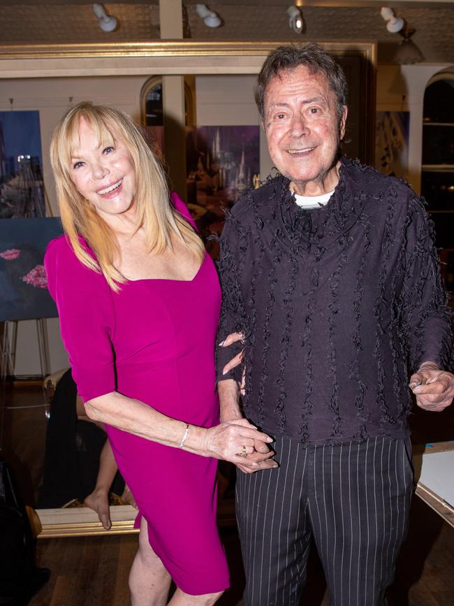 Christa and Charles Billich at the Erotica Art Exhibition held at the Billich Gallery in The Rocks. Picture: Christian Gilles