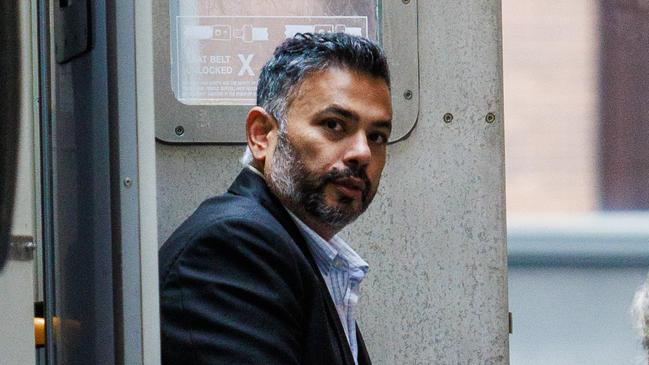 MELBOURNE, AUSTRALIA - Newswire Photos August 29, 2024: Dinush Kurera. 47,  arrives at the Melbourne Supreme Court. Kunera is facing trial after pleading not guilty to the murder of estranged wife Nelomie Perera with a hatchet in December 2022  Picture: NewsWire / Aaron Francis