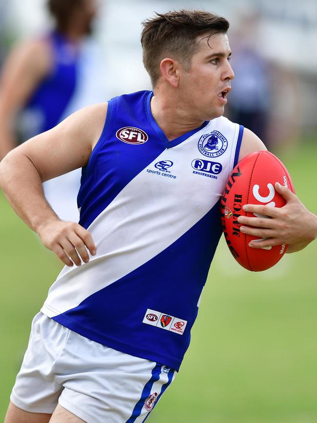 Port Noarlunga’s Daniel Trevena. Picture: AAP/ Keryn Stevens