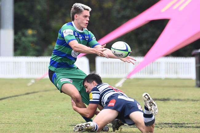 Jackson Munn. GPS v Brothers Colts club rugby 1. Saturday June 1, 2024. Picture, John Gass