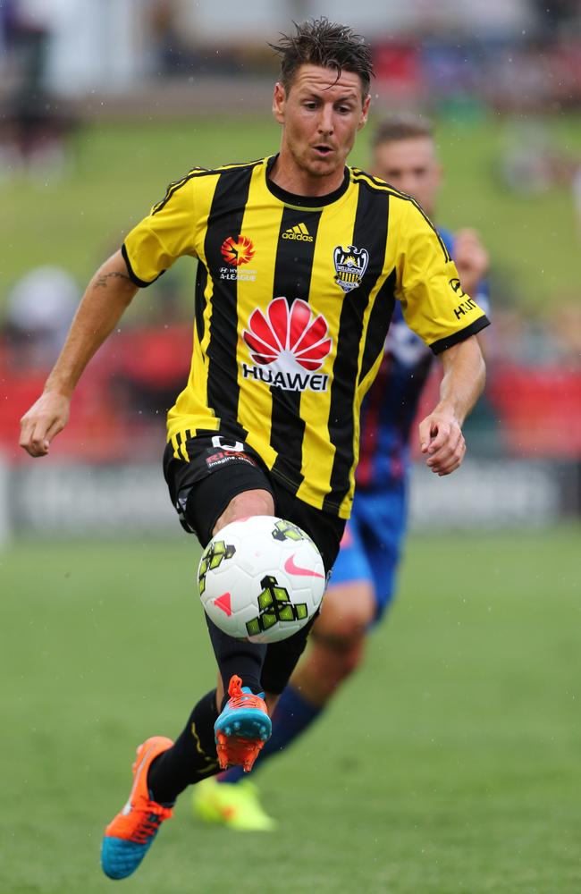 Nathan Burns has been in great form for Wellington Phoenix.