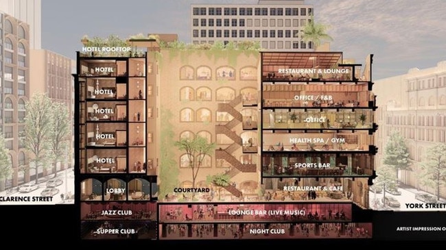 An artist’s impression of how the precinct could be laid out. Picture: Supplied