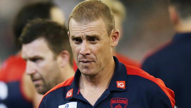 Simon Goodwin hasn’t been able to get his players to respond. Picture: Getty Images 