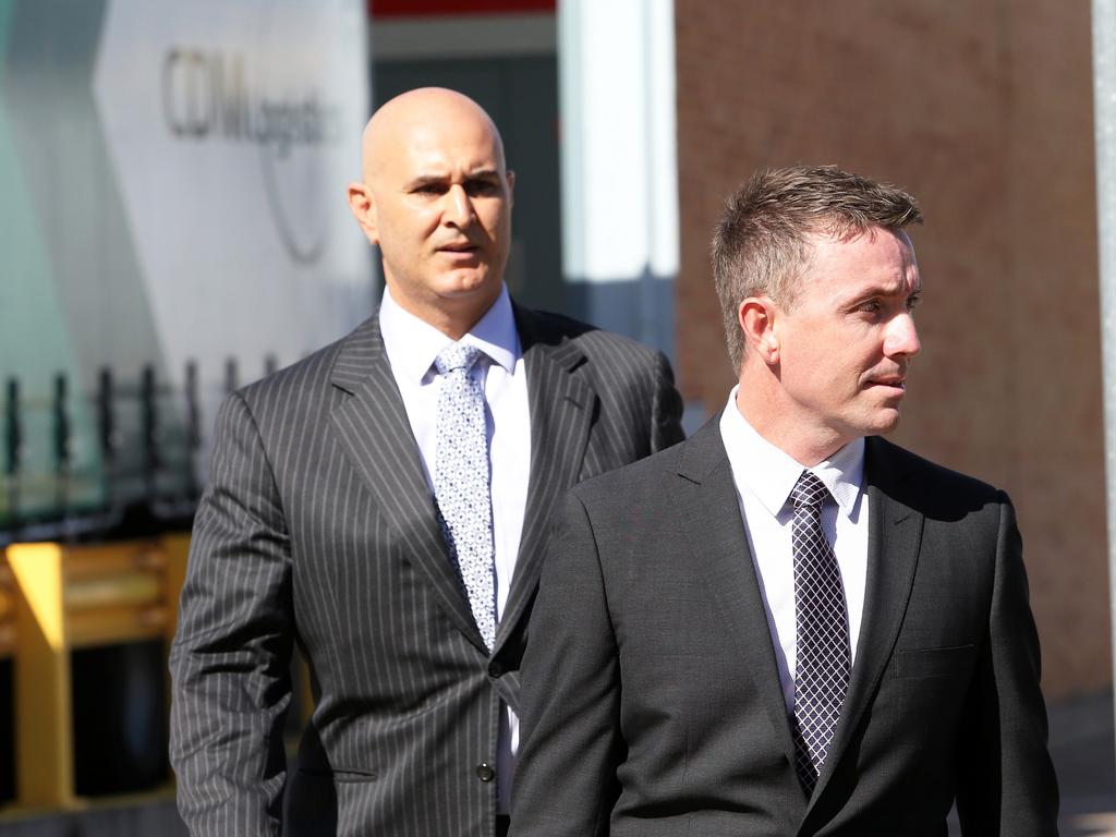 One Nation’s chief of staff James Ashby, above in April, was the subject of an Al Jazeera secret documentary about the US gun lobby. Picture: Peter Lorimer.