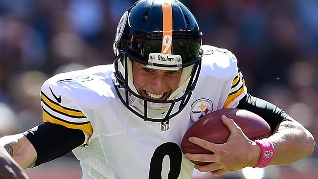 Brad Wing #9 of the Pittsburgh Steelers.
